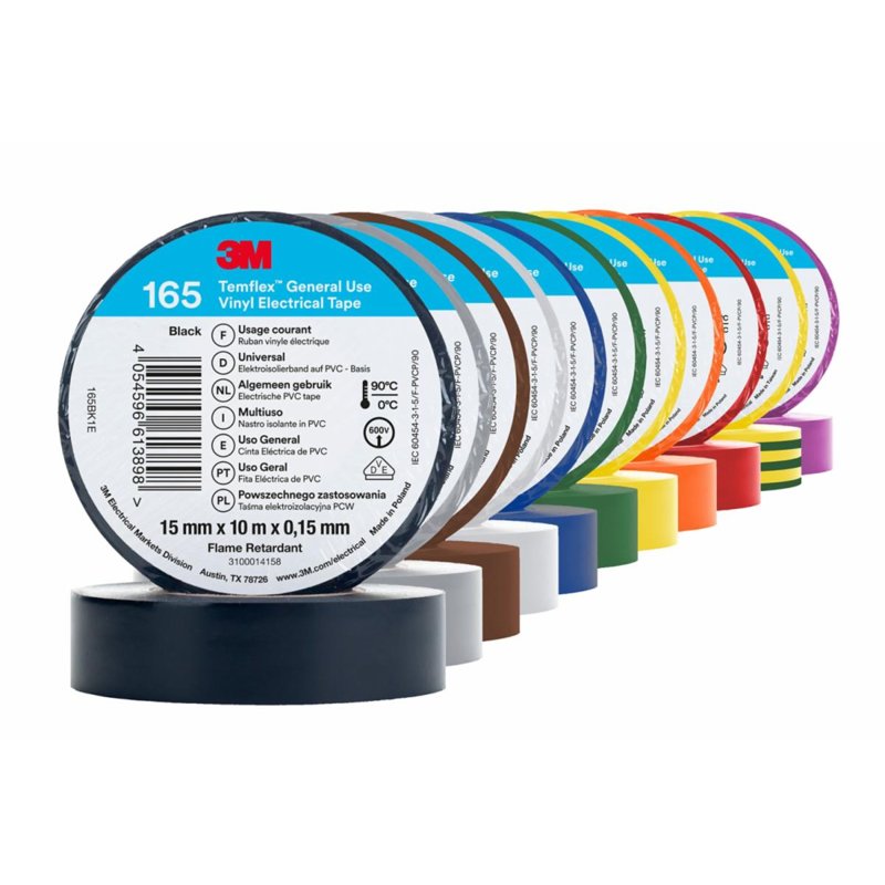 3M Temflex isolatietape 165 — 10 stuks