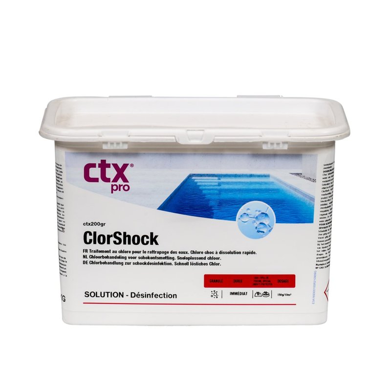 Chloor shock granulaat 1kg ctx200