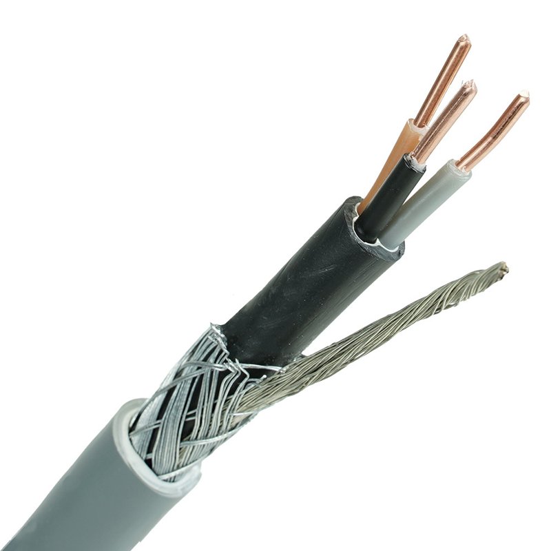 YMvK-as grondkabel 3×2,5 mm² — 25 m
